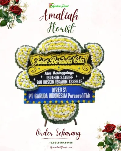 Papan Bunga Duka di Naioni